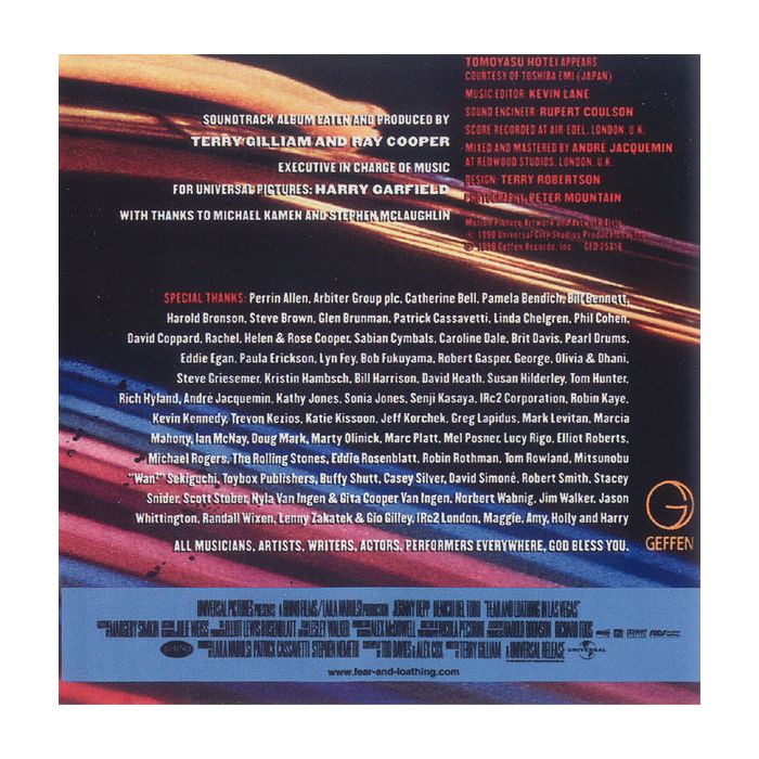 Various - Fear And Loathing In Las Vegas (Music From The Motion Picture)