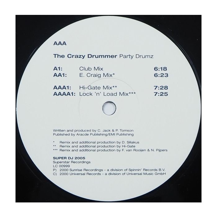The Crazy Drummer - Party Drumz