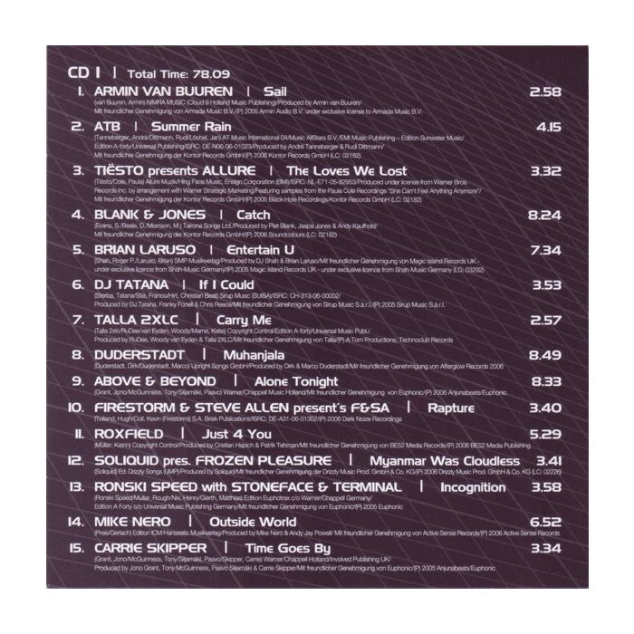 Various - Melodic Trance 2006 (The Greatest Trance Anthems)