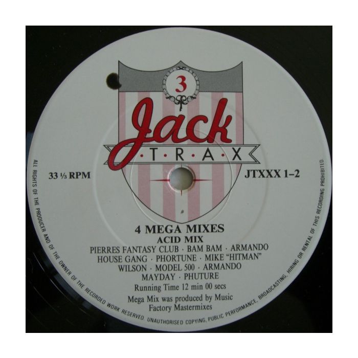 Various - Jack Trax - Mega Mix