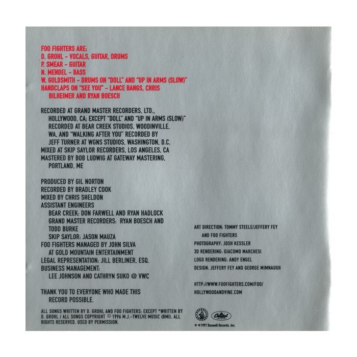 Foo Fighters - The Colour And The Shape