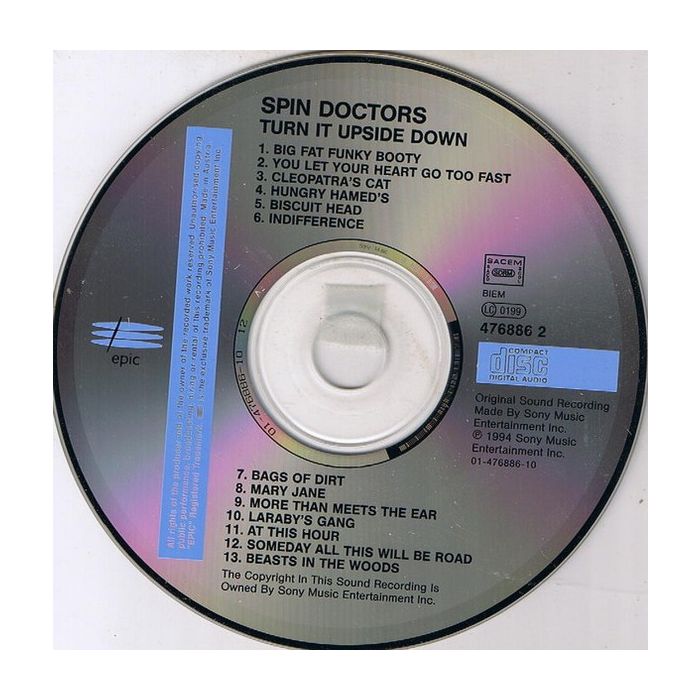 Spin Doctors - Turn It Upside Down