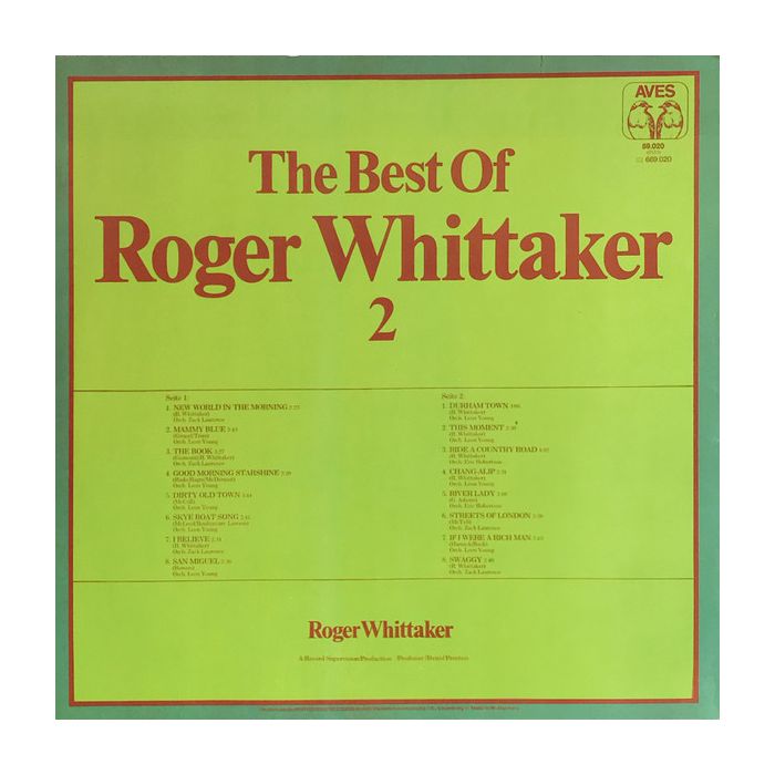 Roger Whittaker - The Best Of Roger Whittaker 2