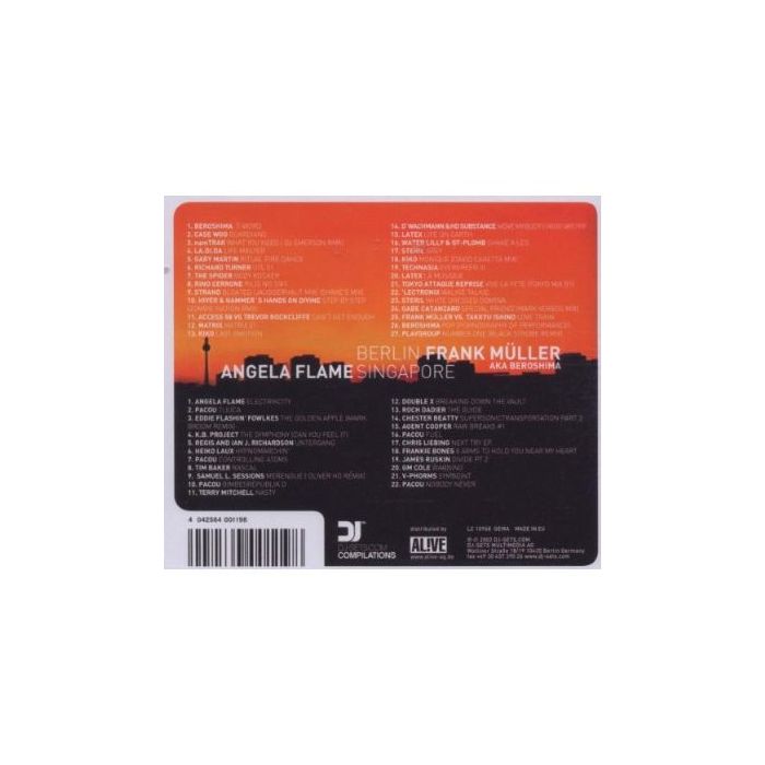 Frank Müller A.K.A. Beroshima / Angela Flame - Essential Underground Vol. 05: Berlin / Singapore