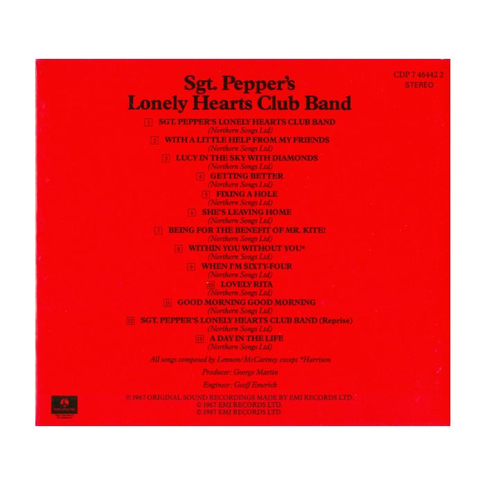 The Beatles - Sgt. Pepper's Lonely Hearts Club Band