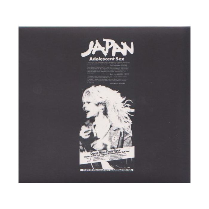 Japan - Adolescent Sex
