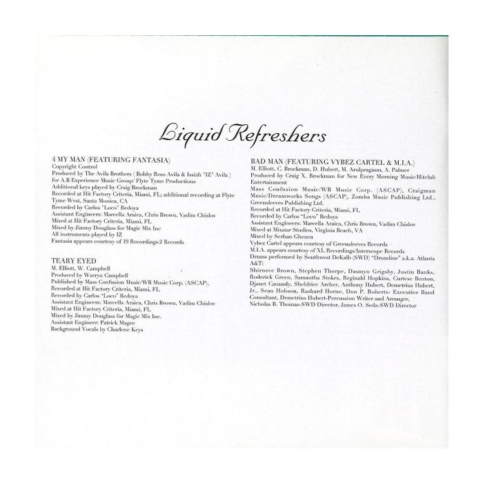 Missy Elliott - The Cookbook