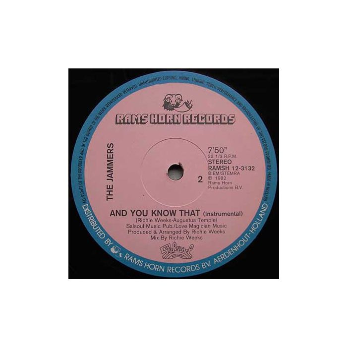 The Jammers - And You Know That