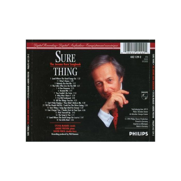 Sylvia McNair , André Previn - Sure Thing - The Jerome Kern Songbook