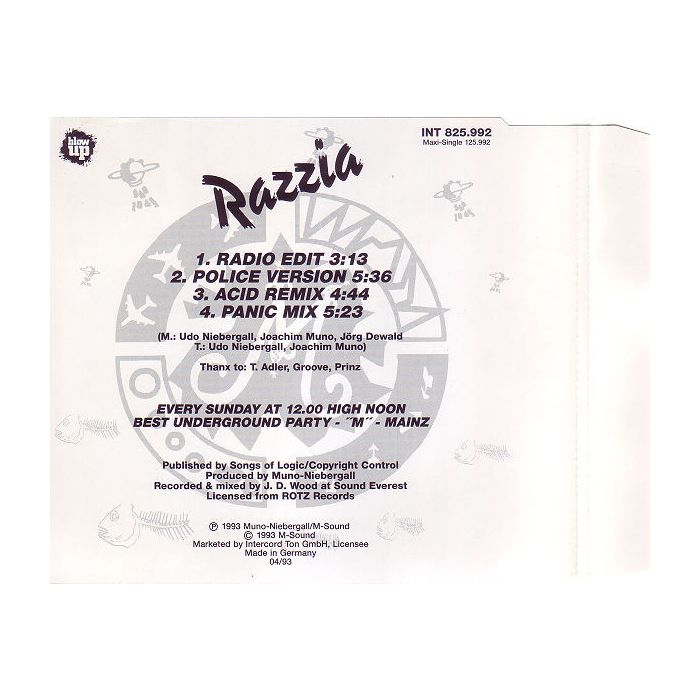 M - Razzia (New Mixes)