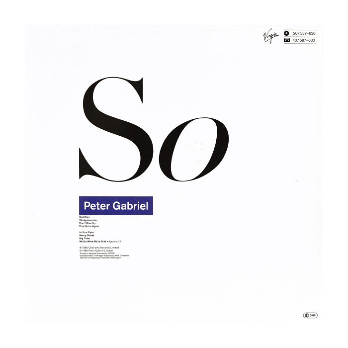 Peter Gabriel - So