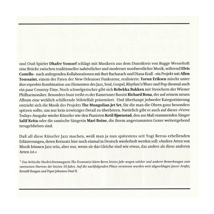 Various - Verve Today 2006