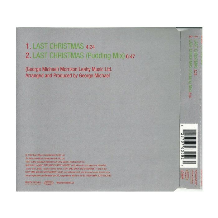 George Michael , Andrew Ridgeley , Wham! - Last Christmas
