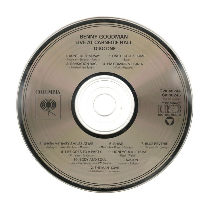Benny Goodman - Live At Carnegie Hall