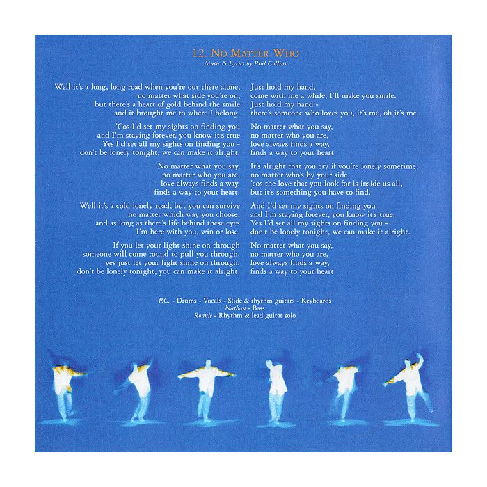 Phil Collins - Dance Into The Light