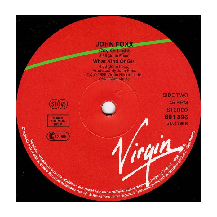 John Foxx - Stars On Fire