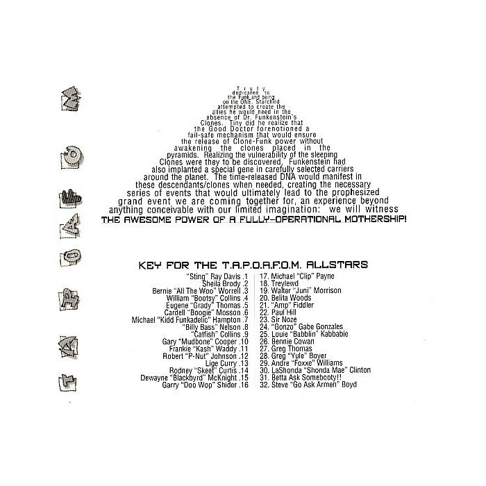 George Clinton And P-Funk All Stars - T.A.P.O.A.F.O.M. (The Awesome Power Of A Fully-Operational Mothership)