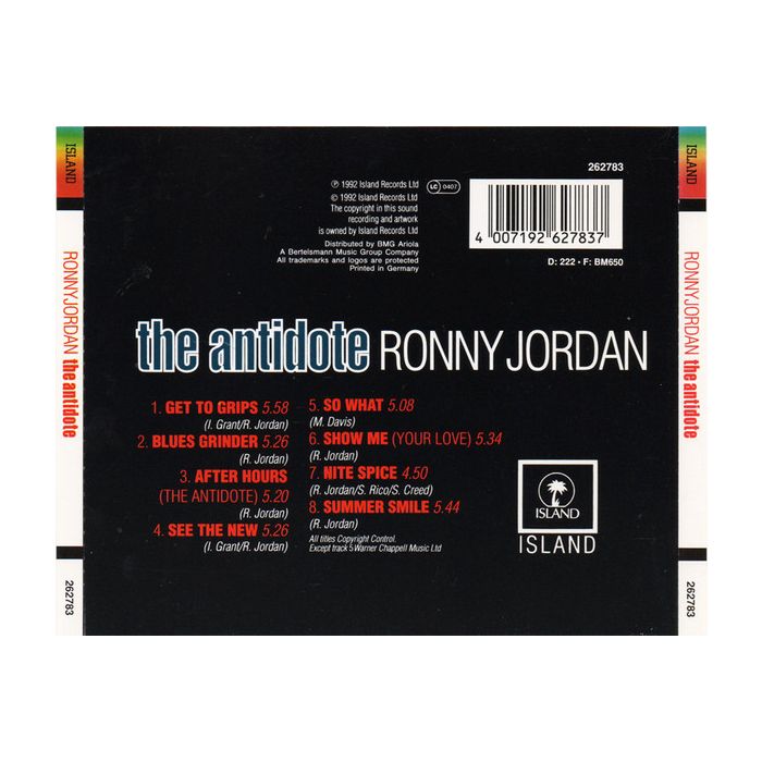 Ronny Jordan - The Antidote