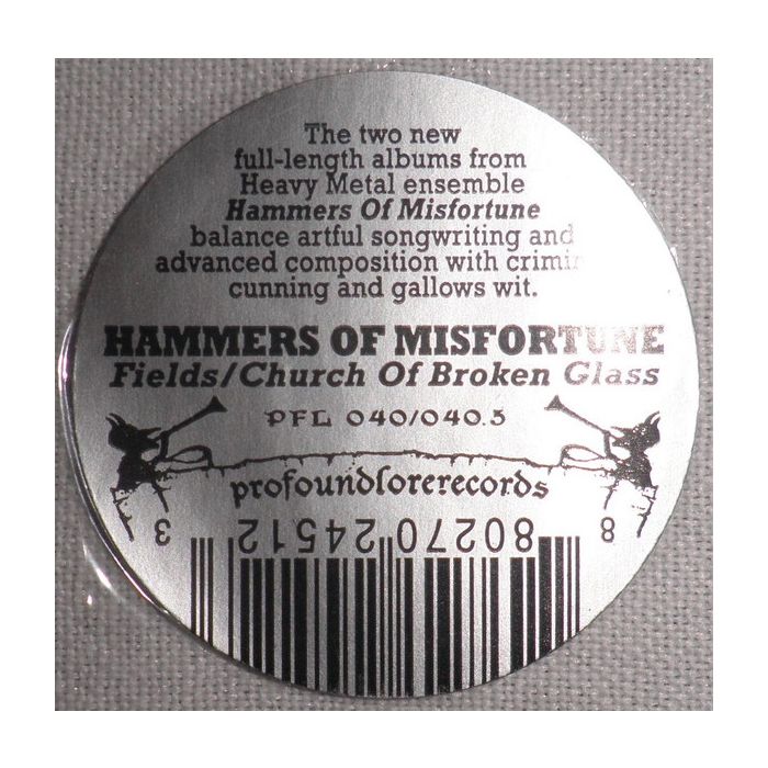 Hammers Of Misfortune - Fields/Church Of Broken Glass