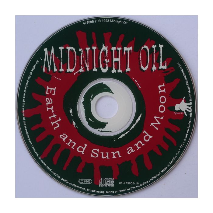 Midnight Oil - Earth And Sun And Moon