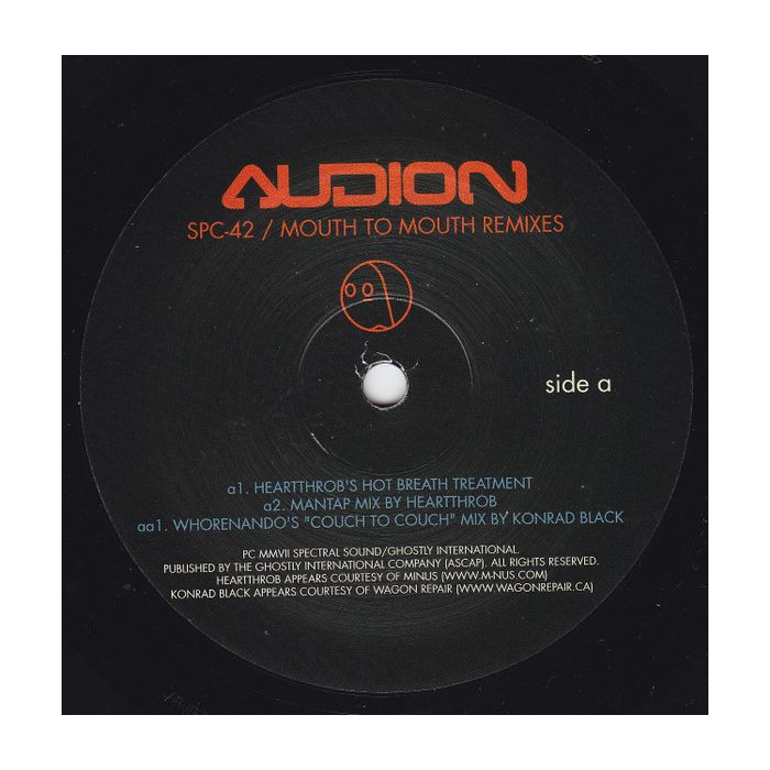 Audion - Mouth To Mouth Remixes