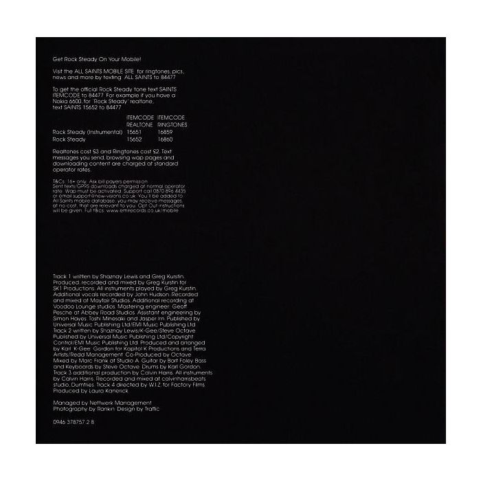 All Saints - Rock Steady