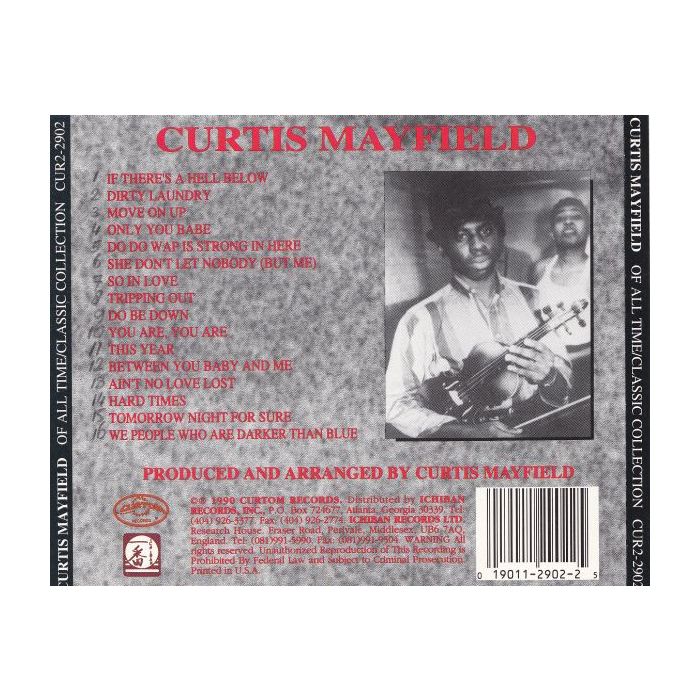 Curtis Mayfield - Of All Time / Classic Collection