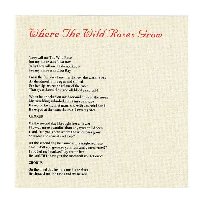 Nick Cave & The Bad Seeds - Murder Ballads
