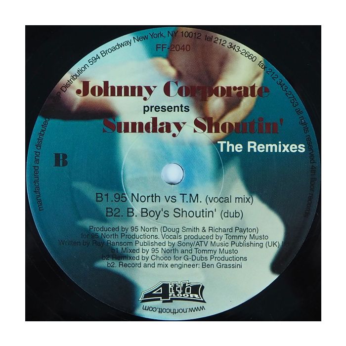 Johnny Corporate - Sunday Shoutin' (The Remixes)