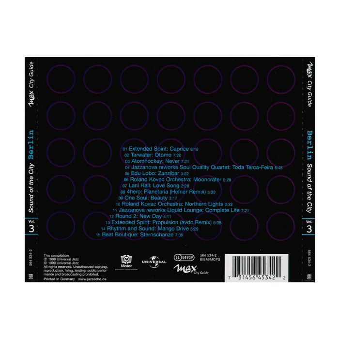 Various - Sound Of The City Vol. 3 - Berlin