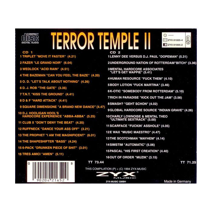 Various - Terror Temple II