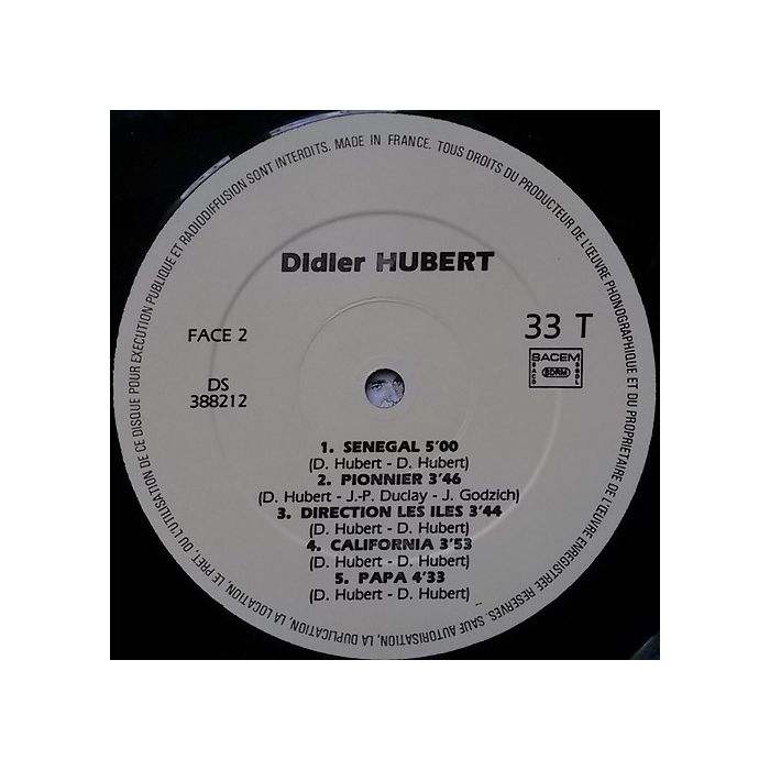 Didier Hubert - Direction
