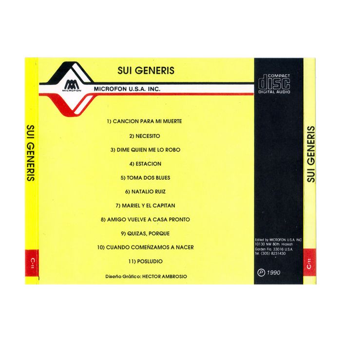 Sui Generis  - Vida
