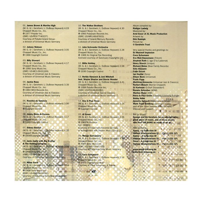 Various - A Collection Of Various Interpretations Of Summertime