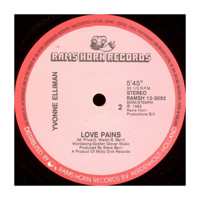 Yvonne Elliman - Love Pains