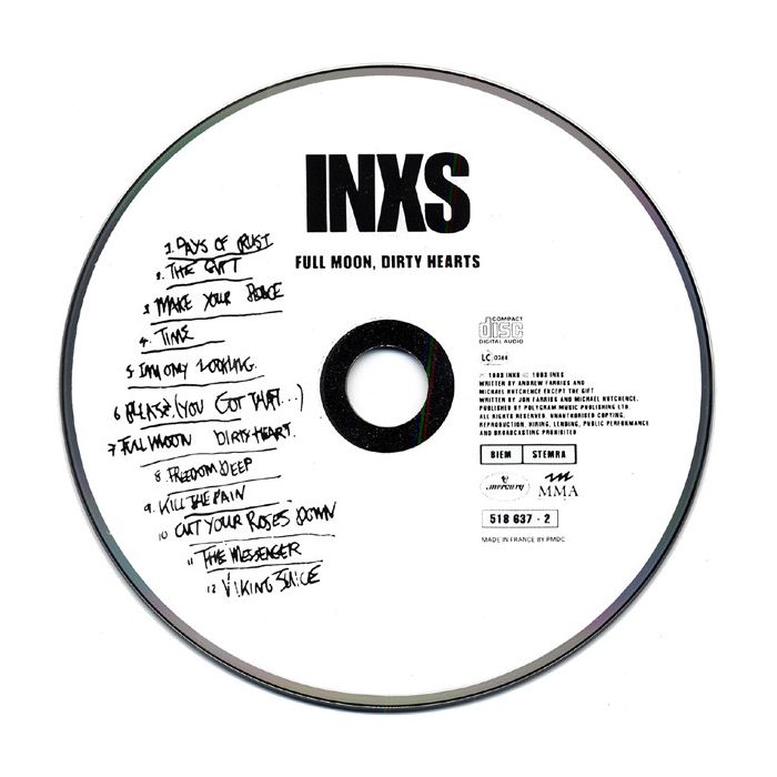 INXS - Full Moon, Dirty Hearts