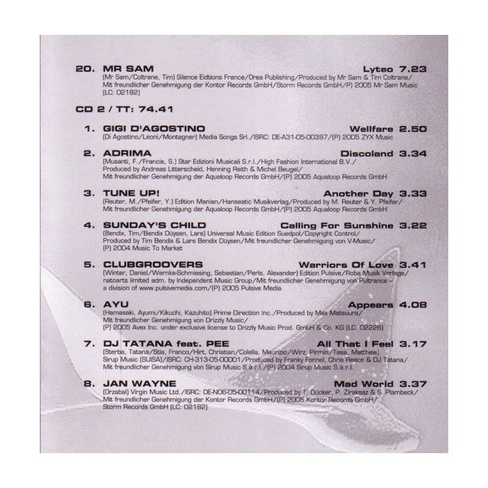 Various - Trance - The Vocal Session 2005/2