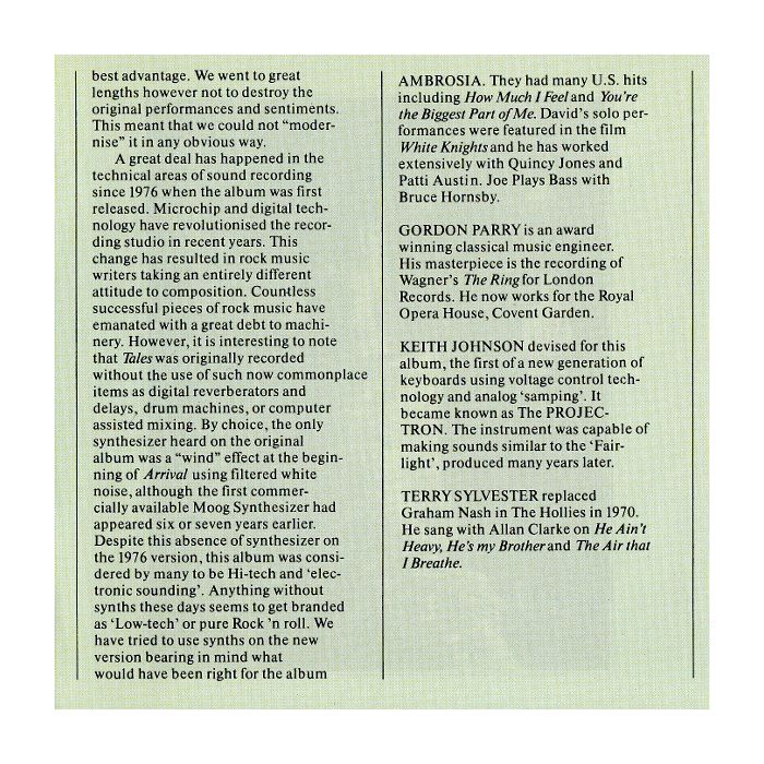 The Alan Parsons Project - Tales Of Mystery And Imagination