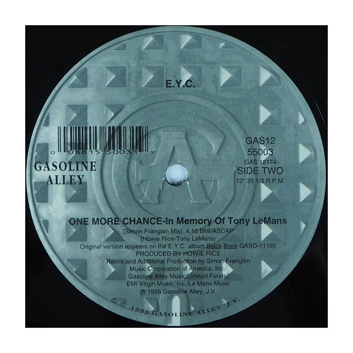E.Y.C. - One More Chance - In Memory Of Tony LeMans