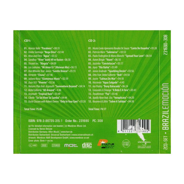 Various - Brazil Emoción