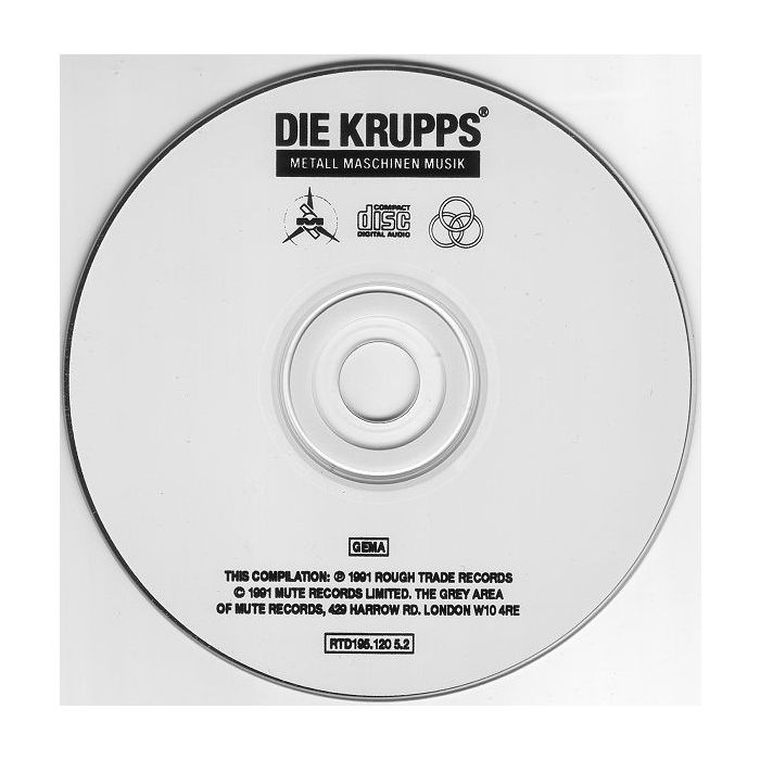 Die Krupps - Metall Maschinen Musik · 91-81 Past Forward