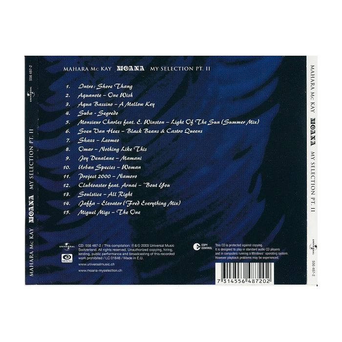 Mahara McKay - Moana - My Selection Pt. II