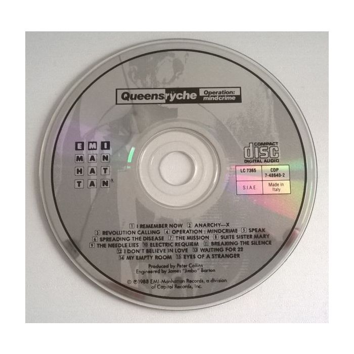 Queensrÿche - Operation: Mindcrime