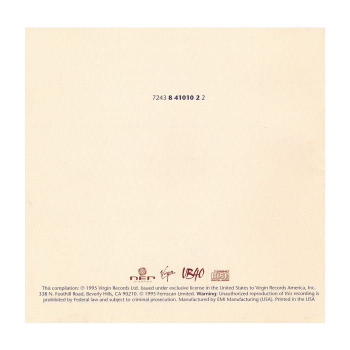 UB40 - The Best Of UB40 - Volume Two