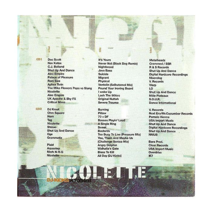 Nicolette - DJ-Kicks