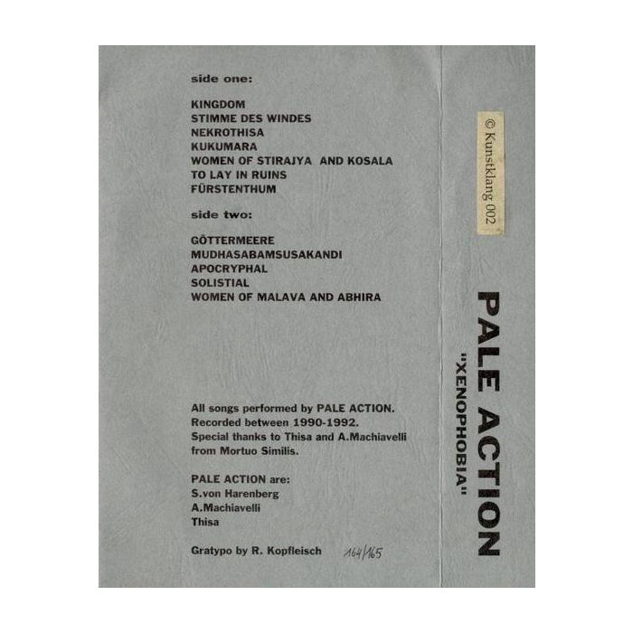 Pale Action - Xenophobia