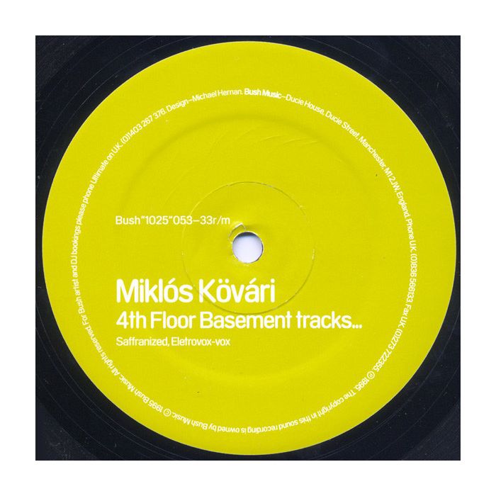 Miklos Kovari - 4th Floor Basement Tracks