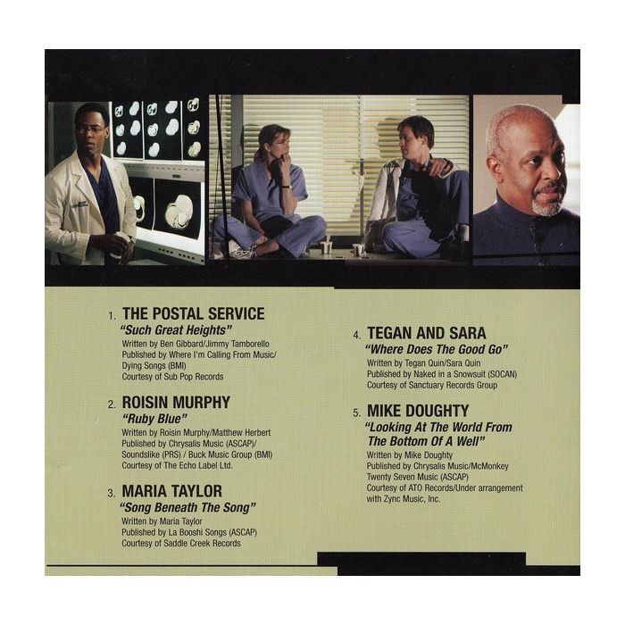 Various - Grey's Anatomy - Original Soundtrack