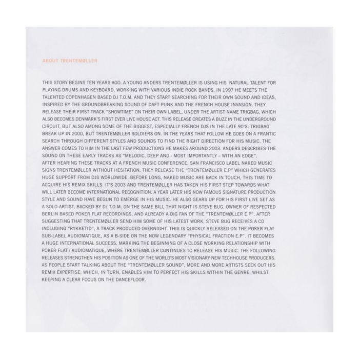 Trentemøller - The Trentemøller Chronicles