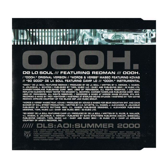 De La Soul Featuring Redman - Oooh.
